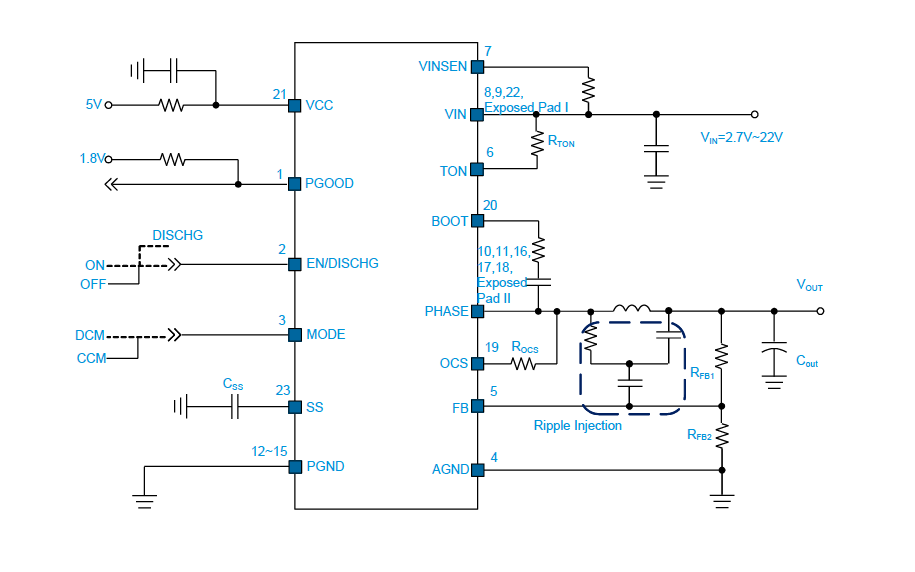 uP9628R-Typical Application Circuit